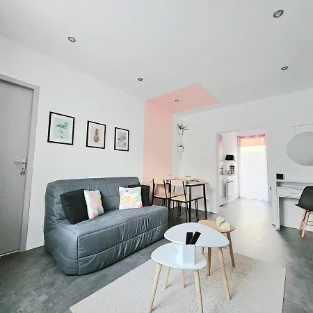 F2 Cosy Avec Terrasse Apartment Nancy
