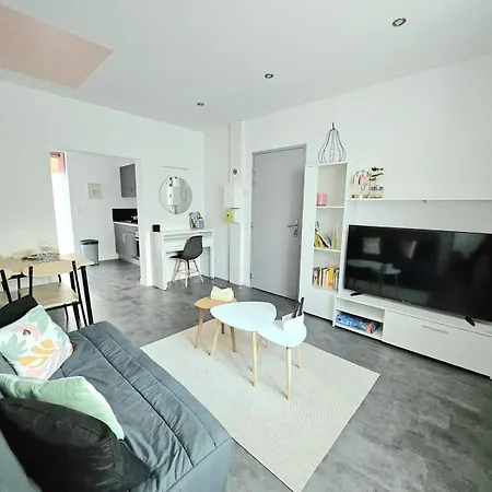 Apartment F2 Cosy Avec Terrasse Nancy